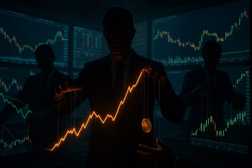 explore whether day trading is influenced or manipulated by large financial players and understand the impact on individual traders.