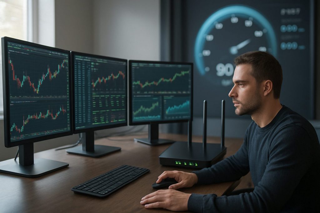 discover the ideal internet speed requirements for day trading to ensure seamless, real-time market data and fast trade executions.