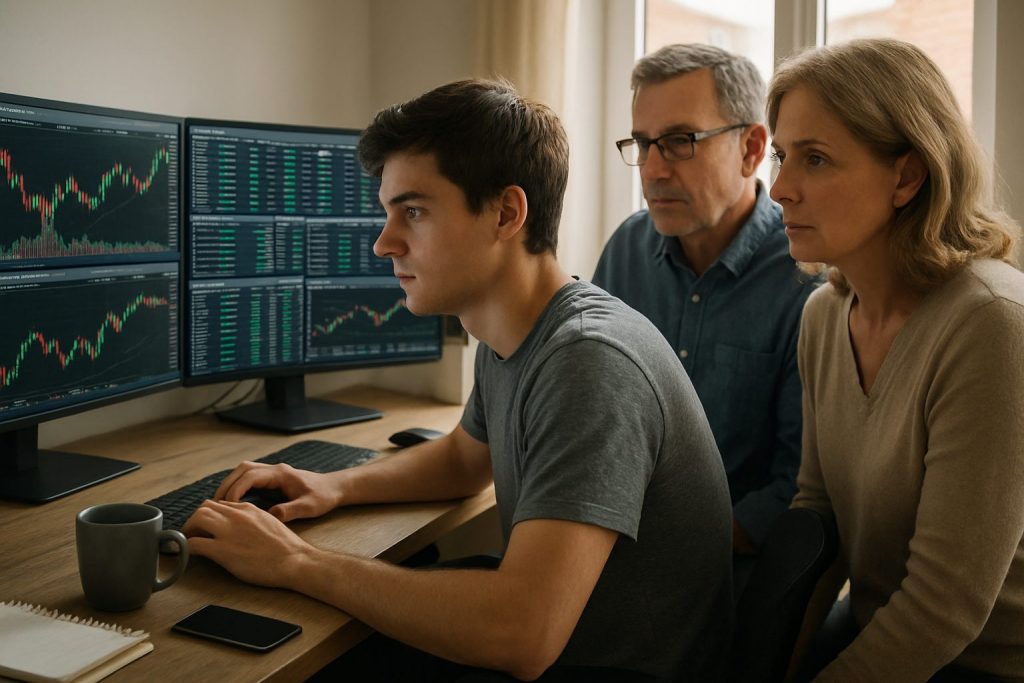 learn whether you can legally and practically day trade using your parents' account, including the risks, regulations, and best practices to follow.