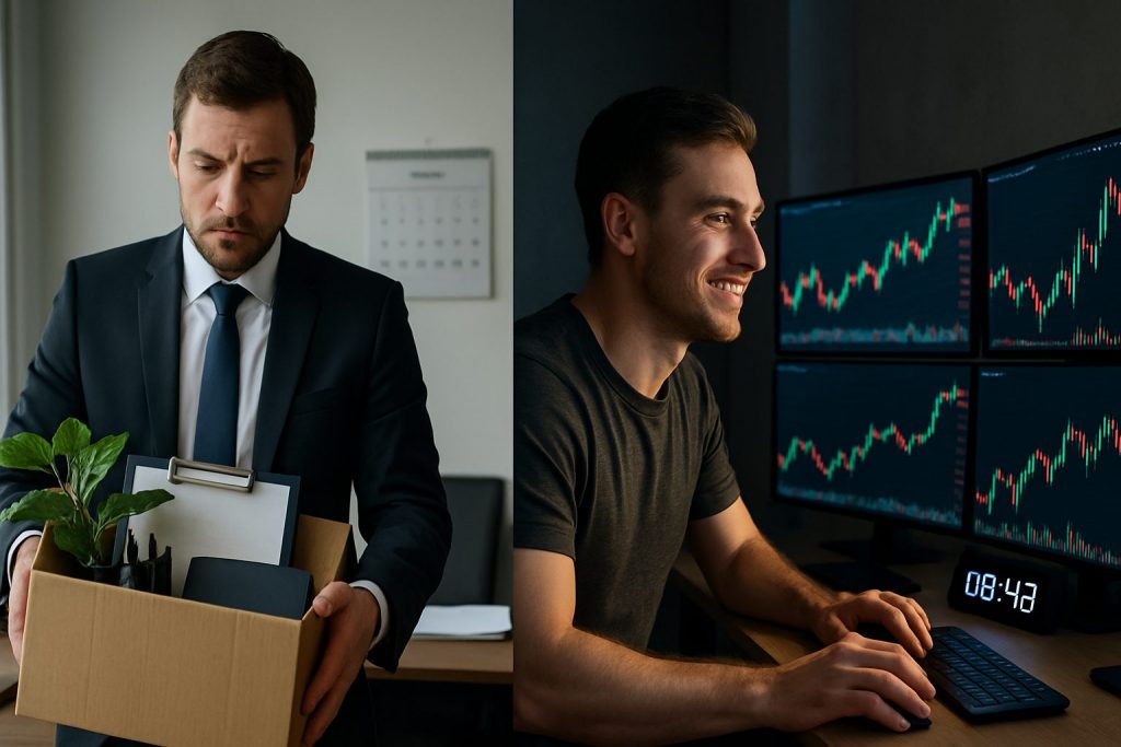 discover the pros and cons of quitting your job to become a day trader, and learn what it takes to succeed in the world of day trading.