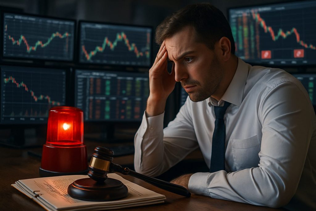 discover the various penalties brokers impose for breaking rules and regulations, including fines, suspensions, and license revocations.