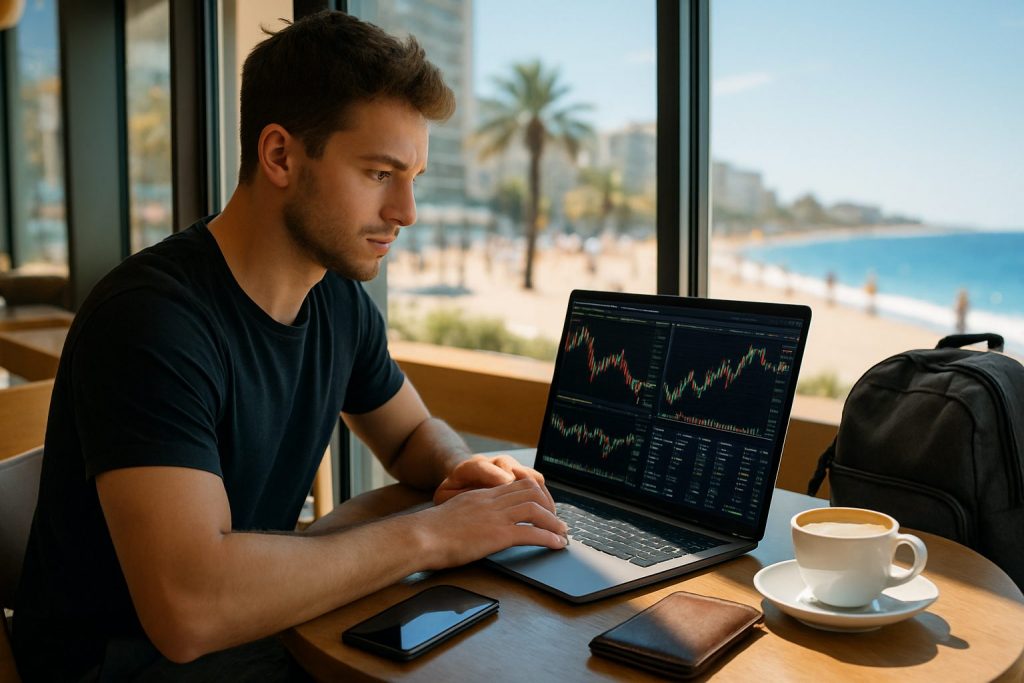 discover tips and essential information on how to day trade effectively while traveling, including managing time zones, staying connected, and maintaining productivity on the go.